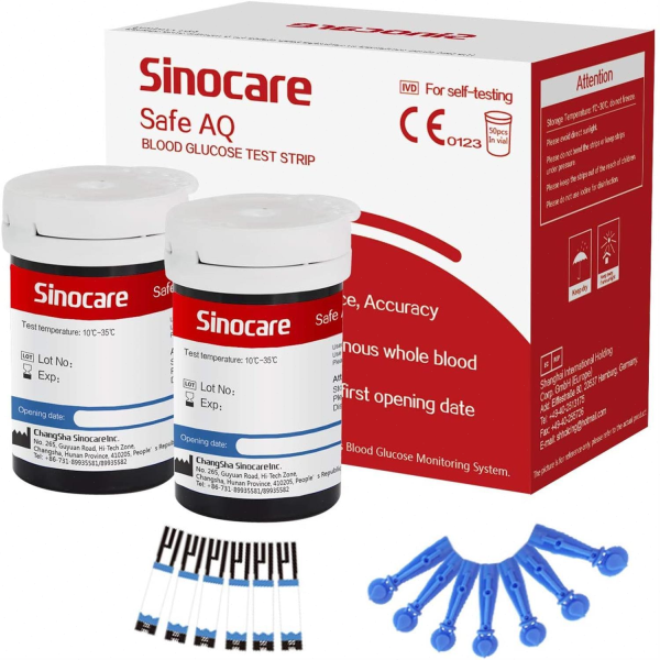Sinocare Safe AQ Test Strip