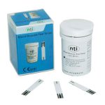 25 Test Strips for NTI BGM-208/BGM-202 Glucometer Blood Glucose Test Kit Meter Monitoring System